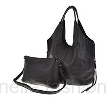 Kabelka 2v1 – prostorná kabelka s malou crossbody