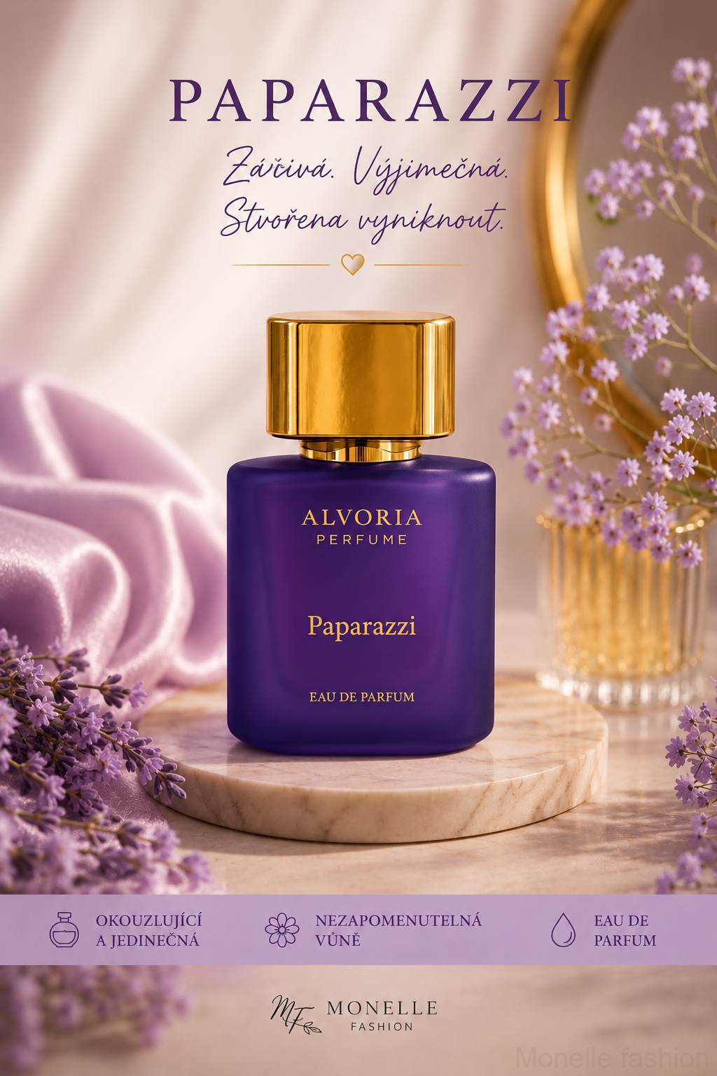 Alvoria Paparazzi – dámský parfém 50 ml