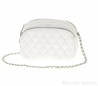 Bílá crossbody kabelka Flora & Co Paris