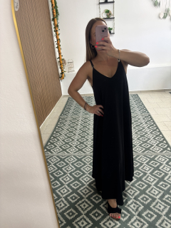 Dlouhé pohodlné šaty s kapsami – MUST HAVE